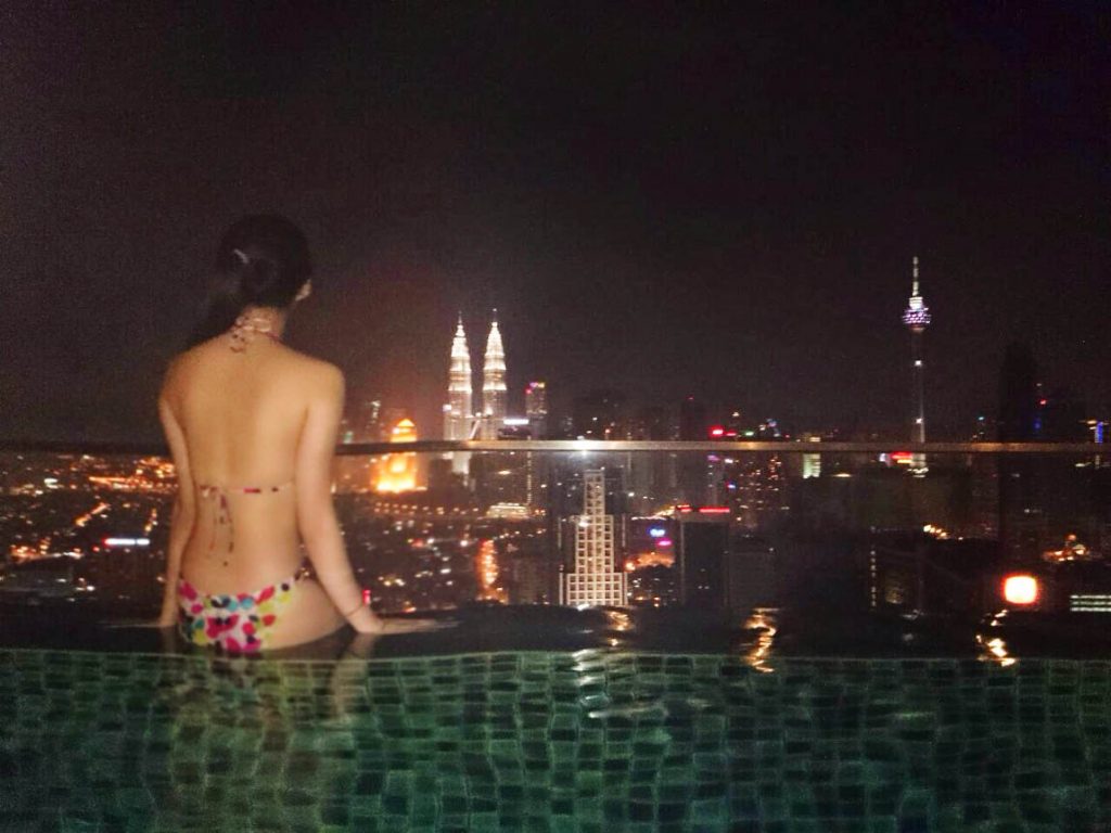 Rooftop Infinity Pool Regalia Residence