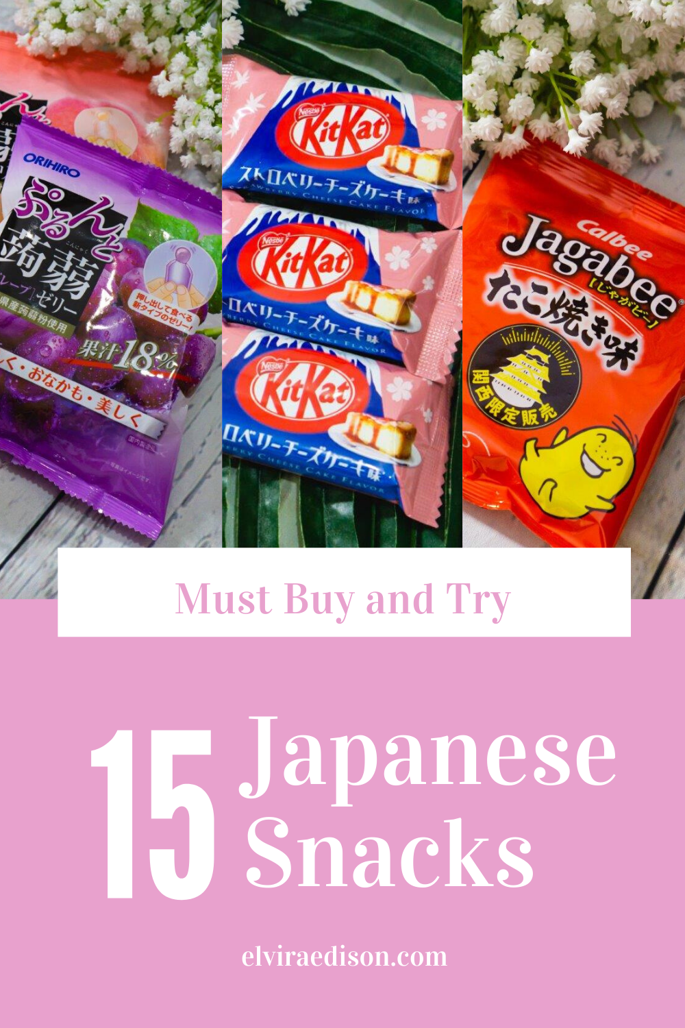 JAPAN] JAPANESE SNACKS GUIDE – Must Buy & Must Try