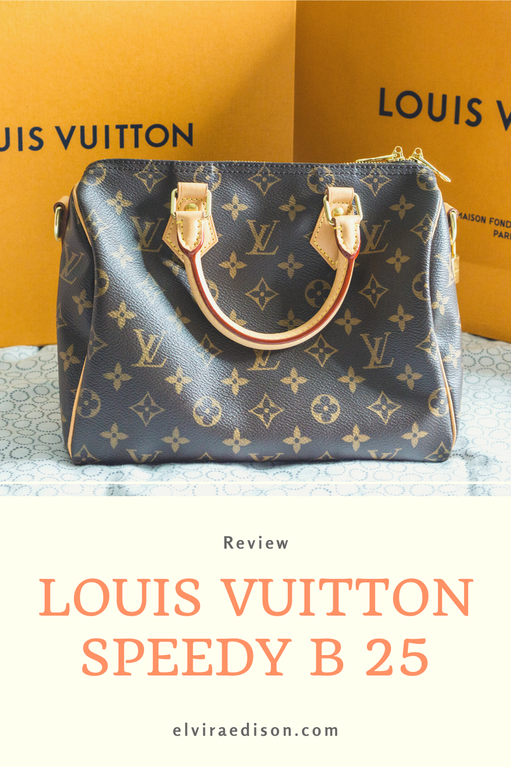 Louis Vuitton Speedy B 25, 30, & 35 Comparison/Review 2017 